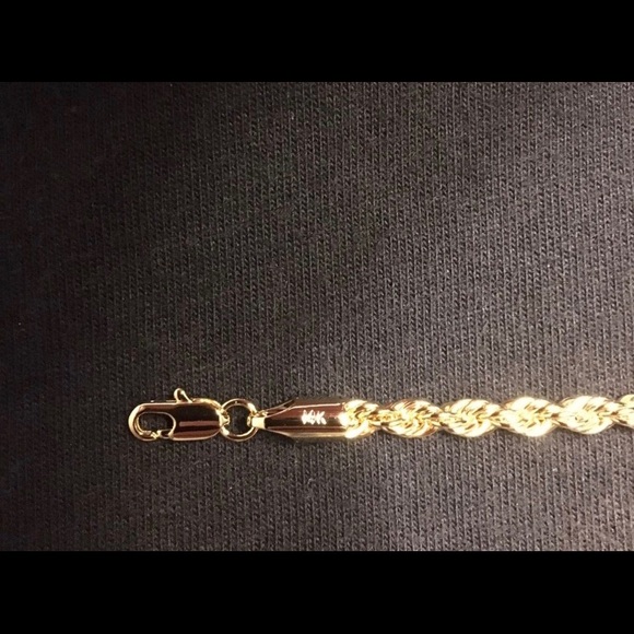 Gold Chain Rope Chain and Rope Bracelet Bundle Set - Picture 5 of 7